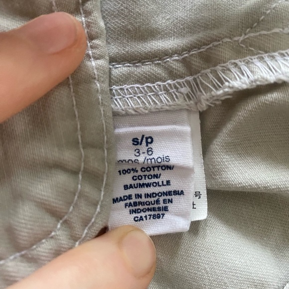 Baby Gap Khaki Overalls - Picture 2 of 2